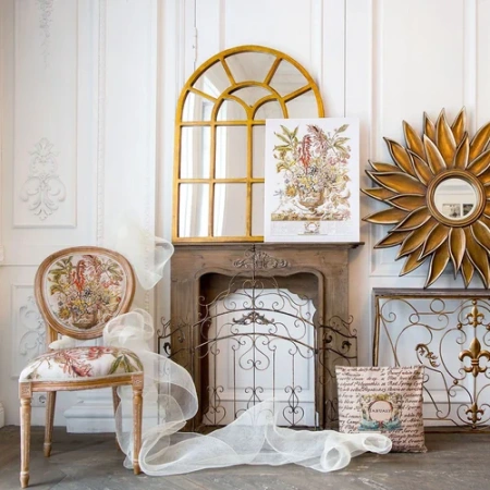 Стул «12 месяцев цветения», версия Январь