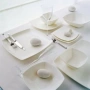 Тарелка десертная Elegance white white