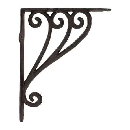 Кронштейн для полки из металла коричневый