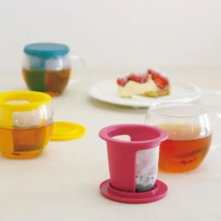 Кружка - чайник Mio 350 мл,Wine red