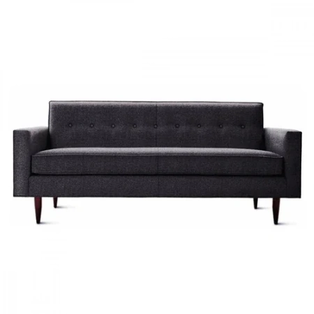 Диван Bantam Sofa прямой пепельно-серый