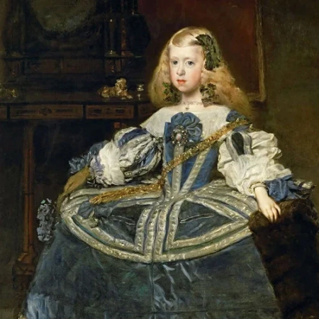 Стул «Музейный экспонат», версия 16 «Инфанта Маргарита в возрасте 8 лет»