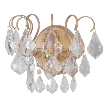 Бра Favourite Pluvia -W 44338x17x28 золото;прозрачный