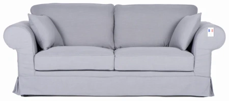 Диван раздвижной трехместный Селестина (Lin gris clair)