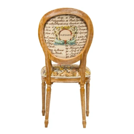 Стул «12 месяцев цветения», версия Январь