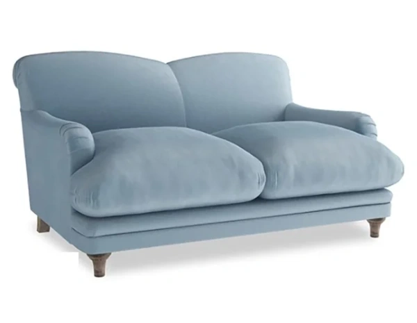 Диван Pudding прямой голубой