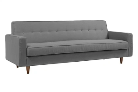Диван большой прямой серый Bantam Sofa