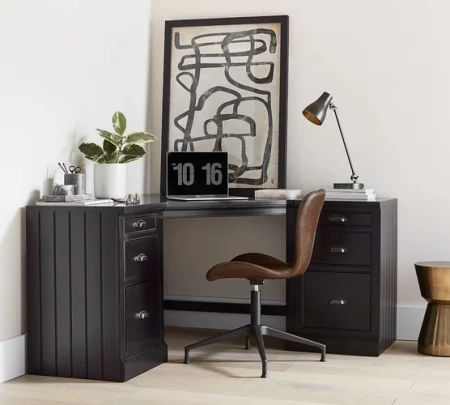 Угловой стол с ящиками Ривьера