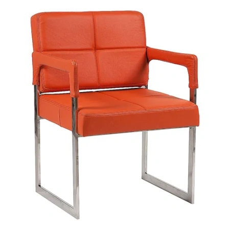 Стул с подлокотниками оранжевый Aster Chair