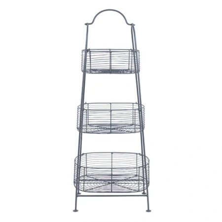 Корзина проволочная трехъярусная