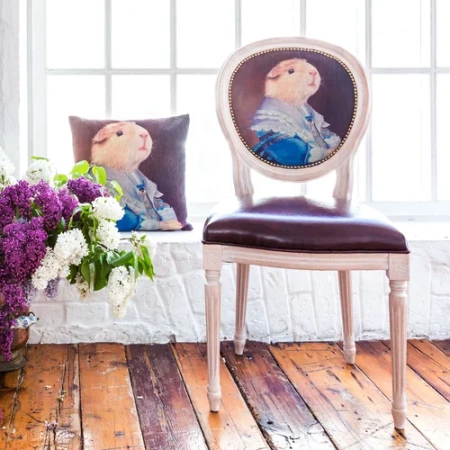 Арт-подушка «Музейный экспонат», версия 20 «Благочестивая Марта»