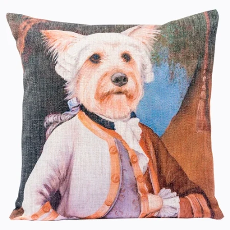 Арт-подушка «Музейный экспонат», версия 39 «Маленький Моцарт»