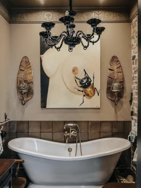 Настенный подсвечник маленький