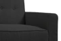 Диван Bantam Sofa большой прямой графитовый