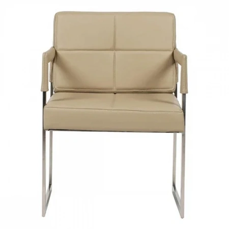 Стул с подлокотниками бежевый Aster Chair