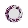 Тарелка десертная Purple fizz D21 см, white, purple