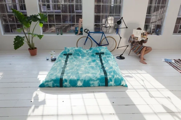 Комплект пододеяльник и наволочка Бассейн