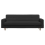 Диван Bantam Sofa большой прямой графитовый