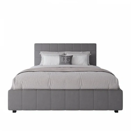 Кровать двуспальная 160х200 светло-бежеваяShining Modern