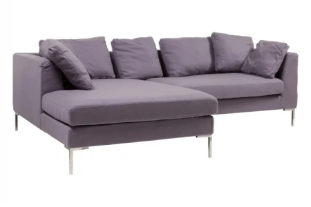 Диван Charles Sofa угловой фиолетовый