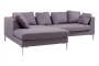 Диван Charles Sofa угловой фиолетовый