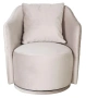 Кресло Verona Basic вращающееся велюр беж. Bel09 70х77х80см