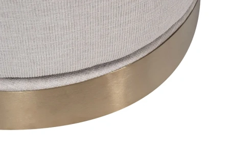 Кресло Napoli вращающееся, рогожка св.беж Н.Флайт01 76х76х76см