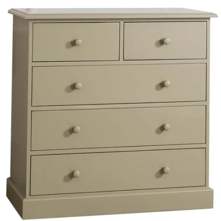 Комод бежевый с выдвижными ящиками Брюгге