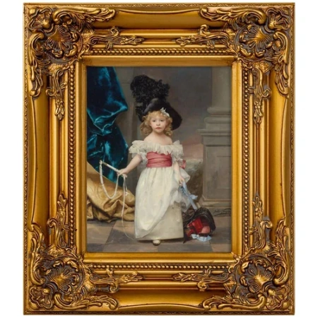 Репродукция картины «Портрет 3-х летней Терезы Жирар»