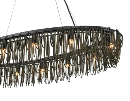 Подвесной светильник Vele Luce Spirituale VLP бронза 12 лампочек