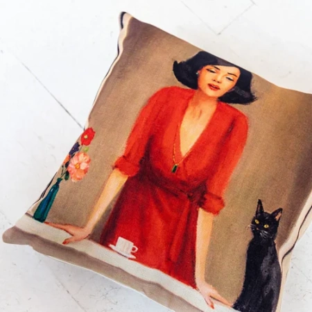 Арт-подушка «Брюнетки»