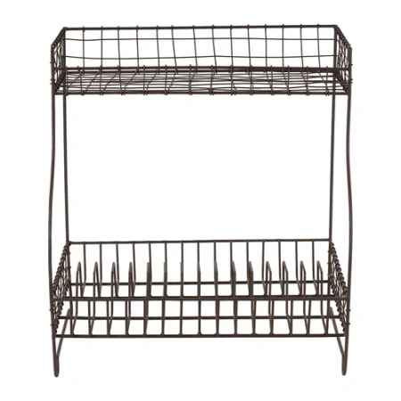 2-х уровневая сушилка для посуды Carreau Ciment