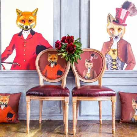 Стул «Мистер Лис», версия Шоколад