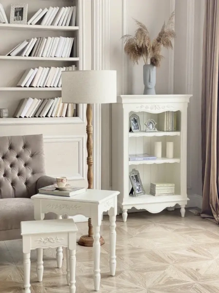 Ножка напольная для абажура Милена из массива бука светлая