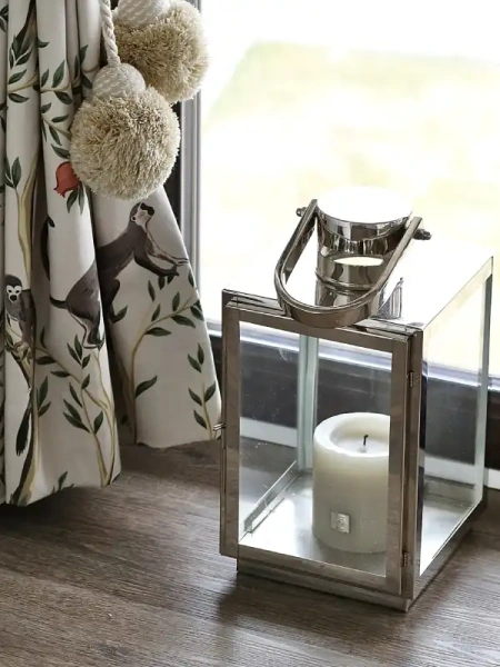 Штора Capucin à la grenade Bleu Gris 135х250