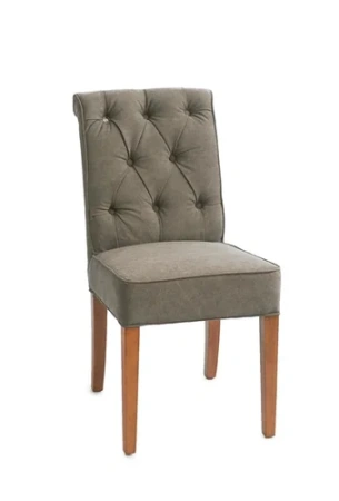 Обеденный стул Хемптон графитовый, хлопок