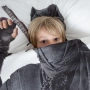 Комплект пододеяльник и наволочка Ниндзя