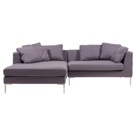 Диван Charles Sofa угловой фиолетовый