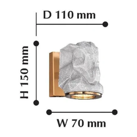 Бра Favourite Elephant -W 7x11x15