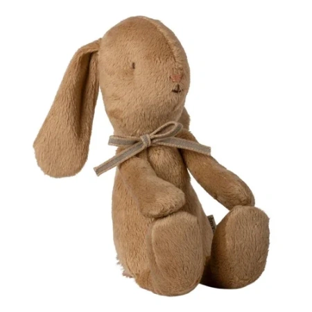 Мягкая игрушка Заяц, маленький, коричневый, '21