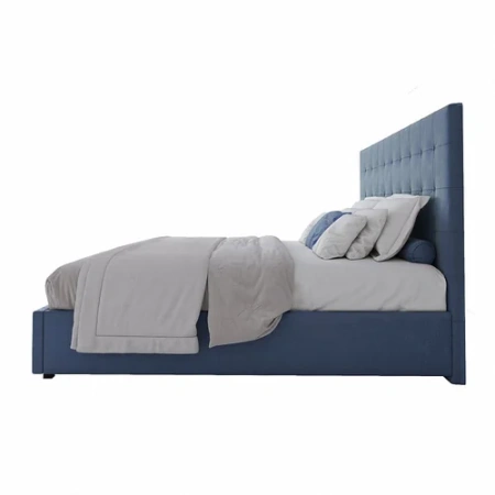 Кровать большая 200х200 Royal Black морская волна