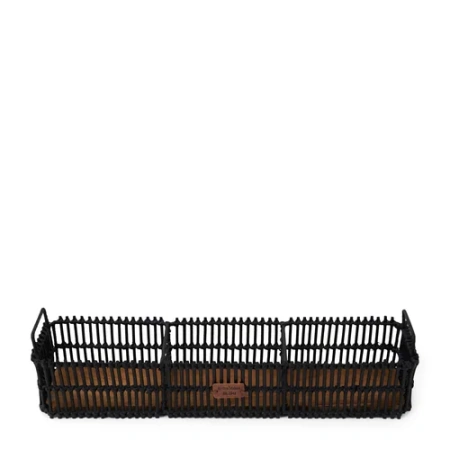 Органайзер из ротанга в деревенском стиле