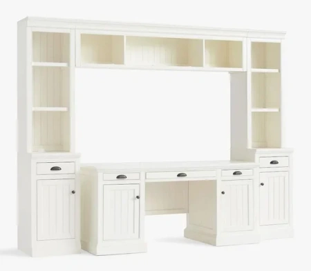 Письменный стол с книжным шкафом Люкс 2 Ривьера