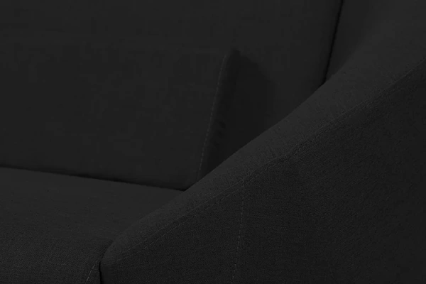Диван Avec Plaisir большой прямой черный
