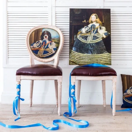 Стул «Музейный экспонат», версия 16 «Инфанта Маргарита в возрасте 8 лет»