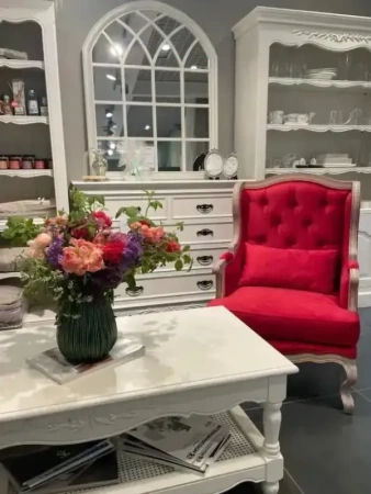 Кресло Сезарина с каретной стяжкой