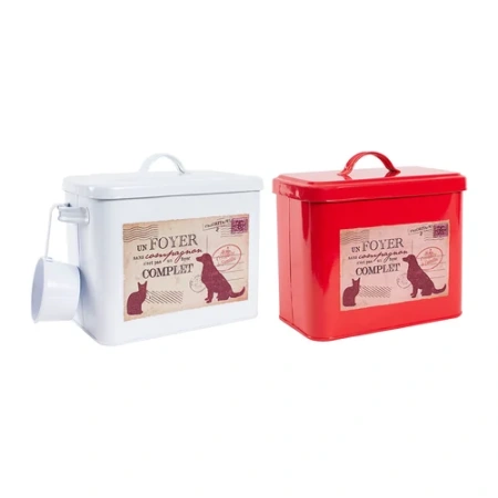 Набор ящиков для корма домашних животных (2 шт)