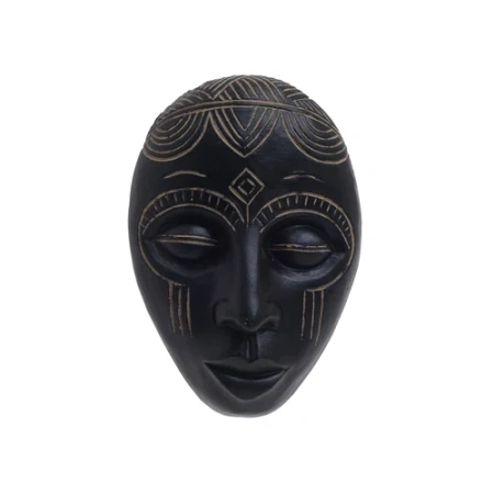 Декор настенный mask Ancient sanctuary черный/золотой