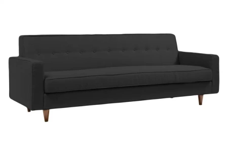 Диван Bantam Sofa большой прямой графитовый
