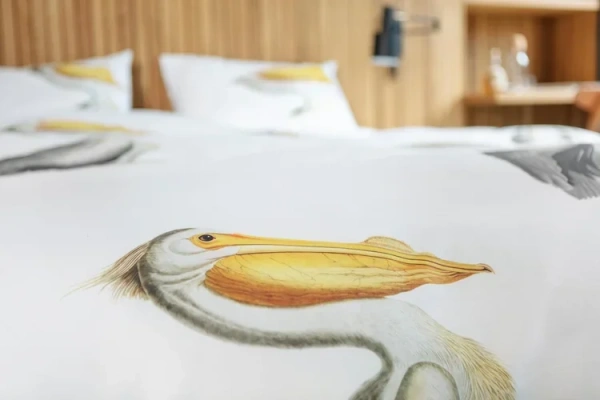 Комплект пододеяльник с наволочками Пеликан